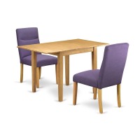 Dining Room Set Oak, Ndbe3-Oak-10