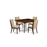 Dining Room Set Mahogany, Mzla5-Mah-04