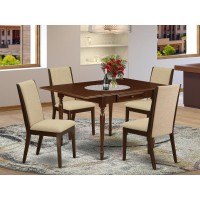 Dining Room Set Mahogany, Mzla5-Mah-04