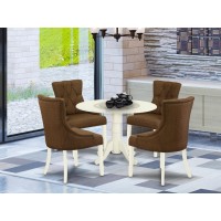 Dining Room Set Linen White, Dlfr5-Whi-18