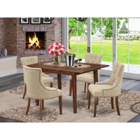 Dining Room Set Mahogany, Nofr5-Mah-05