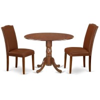 Dining Room Set Mahogany, Dlen3-Mah-66