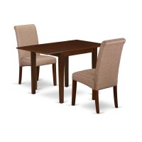 Dining Room Set Mahogany, Ndba3-Mah-18