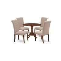 Dining Room Set Mahogany, Dlbr5-Mah-04