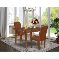 Dining Room Set Mahogany, Noen3-Mah-66