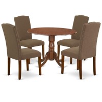 Dining Room Set Mahogany, Dlen5-Mah-18