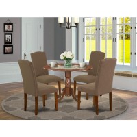 Dining Room Set Mahogany, Dlen5-Mah-18