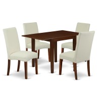 Dining Room Set Mahogany, Nddr5-Mah-01