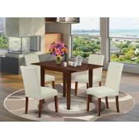 Dining Room Set Mahogany, Nddr5-Mah-01