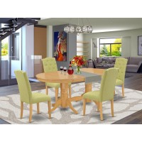 Dining Room Set Oak, Vace5-Oak-07