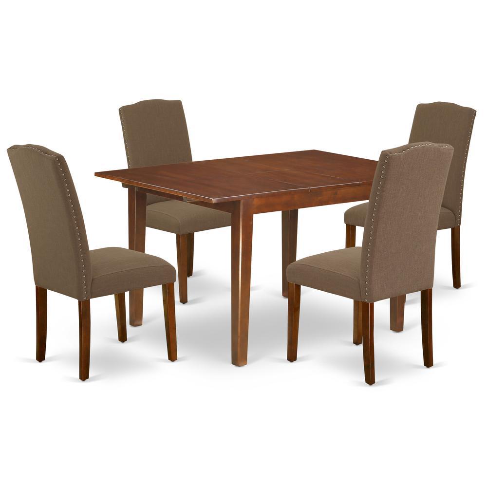 Dining Room Set Mahogany, Noen5-Mah-18