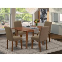 Dining Room Set Mahogany, Psab5-Mah-18