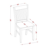 Dining Room Set Oak, Mzno3-Oak-W