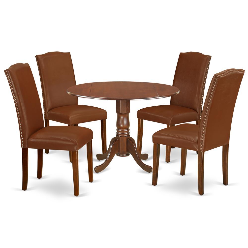 Dining Room Set Mahogany, Dlen5-Mah-66