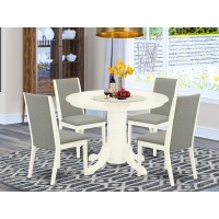 Dining Room Set Linen White, Shla5-Whi-06