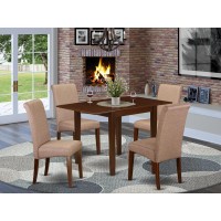 Dining Room Set Mahogany, Ndba5-Mah-18