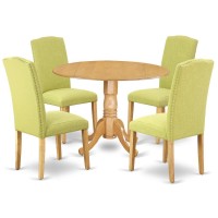 Dining Room Set Oak, Dlen5-Oak-07