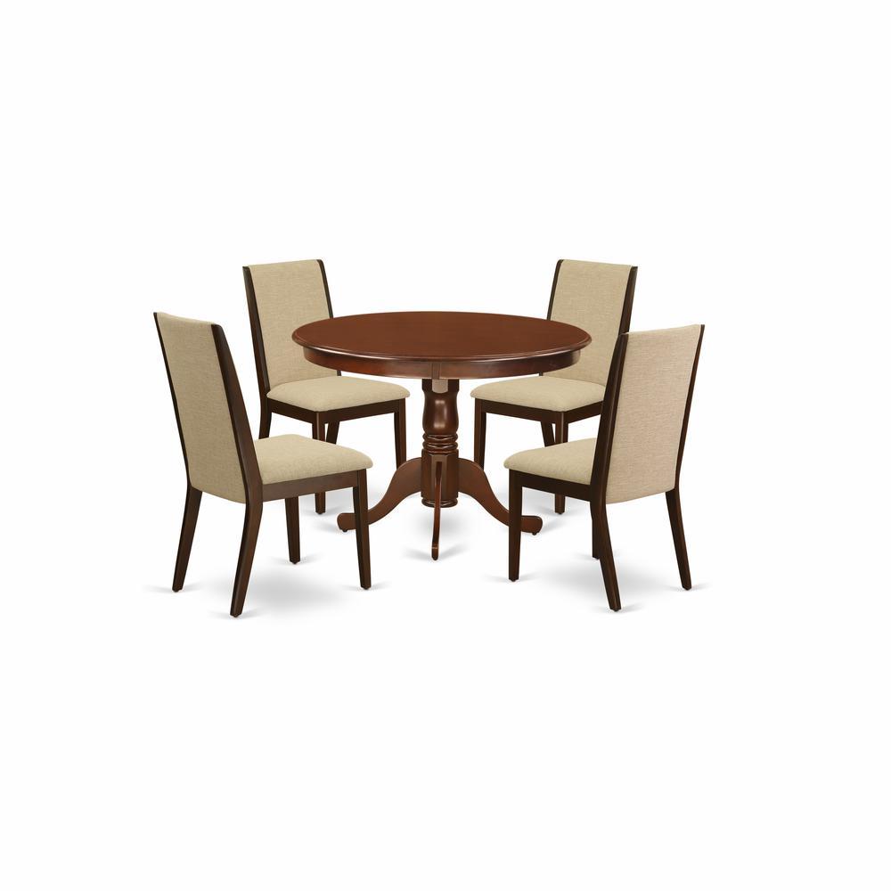 Dining Room Set Mahogany, Hlla5-Mah-04