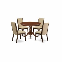 Dining Room Set Mahogany, Hlla5-Mah-04