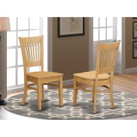 Dining Room Set Oak, Mzva5-Oak-W