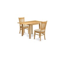 Dining Room Set Oak, Ndva3-Oak-C