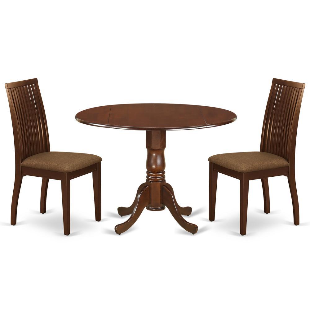 Dining Room Set Mahogany, Dlip3-Mah-C