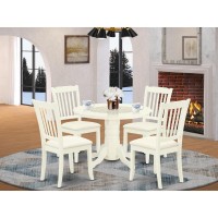 Dining Room Set Linen White, Shda5-Whi-C