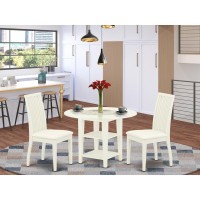 Dining Room Set Linen White, Suip3-Lwh-C