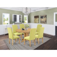 Dining Room Set Oak, Aven7-Oak-07