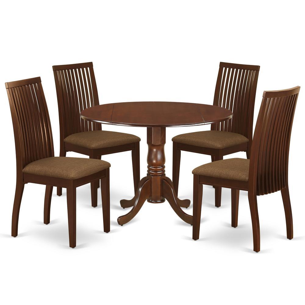 Dining Room Set Mahogany, Dlip5-Mah-C