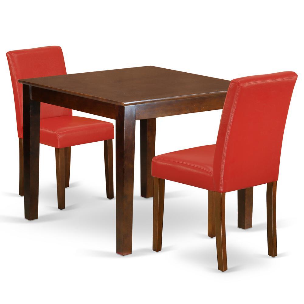 Dining Room Set Mahogany, Oxab3-Mah-72