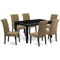 Dining Room Set Black, Dubr7-Blk-17