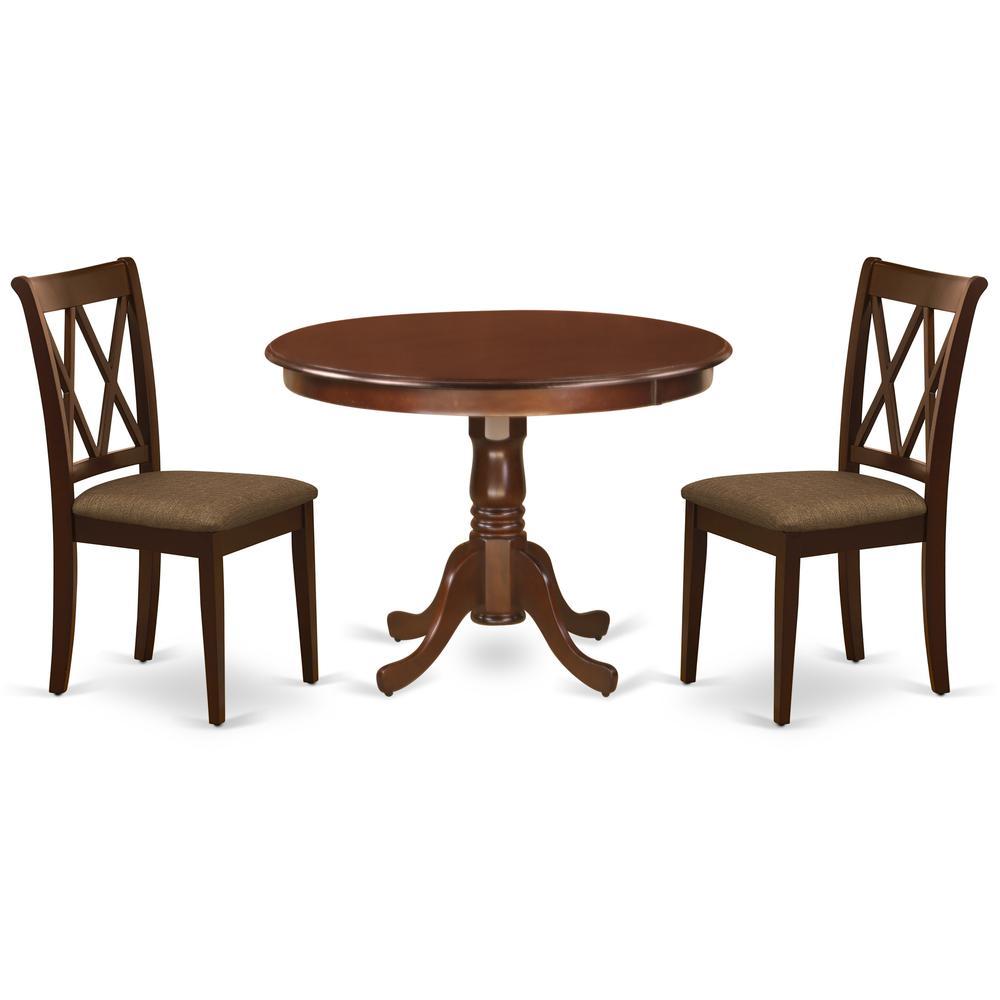 Dining Room Set Mahogany, Hlcl3-Mah-C