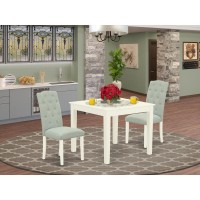 Dining Room Set Linen White, Oxce3-Lwh-15