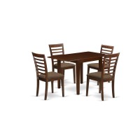 Dining Room Set Mahogany, Ndml5-Mah-C