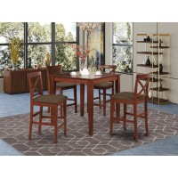 Dining Room Set Mahogany, Ndml5-Mah-C