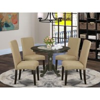 Dining Room Set Cappuccino, Hldr5-Cap-03