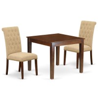 Dining Room Set Mahogany, Oxbr3-Mah-04