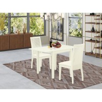 Dining Room Set Linen White, Ndip3-Lwh-C