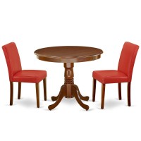 Dining Room Set Mahogany, Anab3-Mah-72