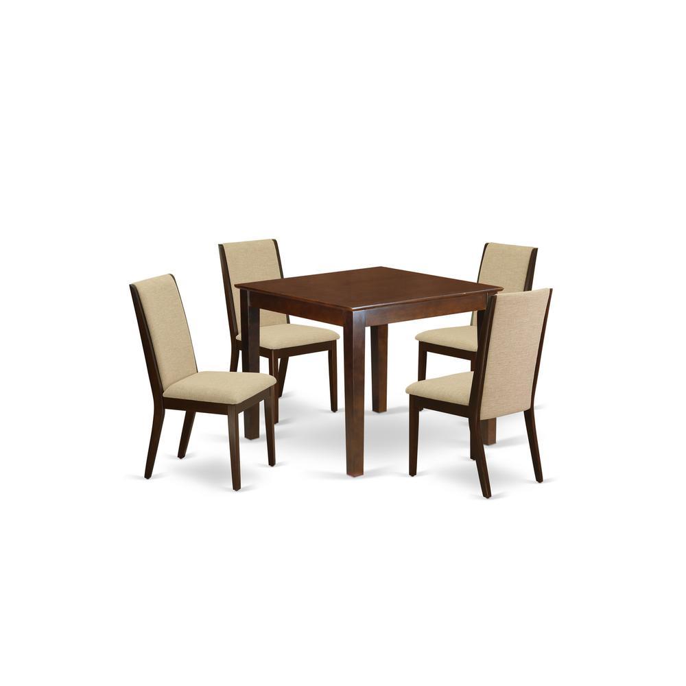 Dining Room Set Mahogany, Oxla5-Mah-04