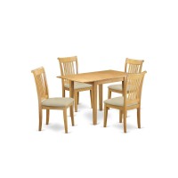 Dining Room Set Oak, Ndpo5-Oak-C