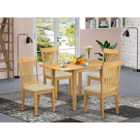 Dining Room Set Oak, Ndpo5-Oak-C