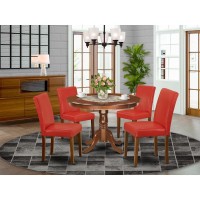 Dining Room Set Mahogany, Hlab5-Mah-72