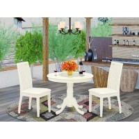 Dining Room Set Linen White, Anip3-Lwh-C