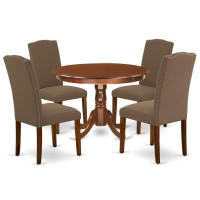 Dining Room Set Mahogany, Hlen5-Mah-18