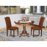 Dining Room Set Mahogany, Hlen3-Mah-66