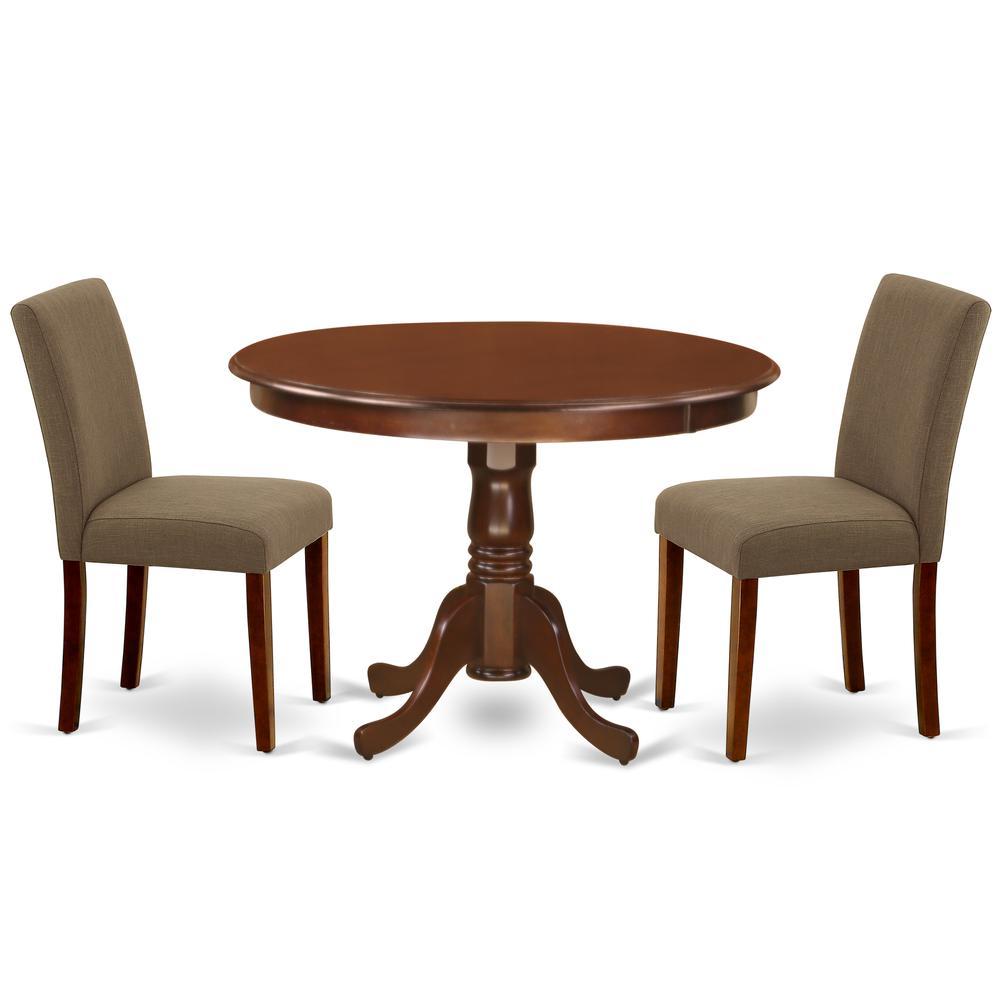 Dining Room Set Mahogany, Hlab3-Mah-18