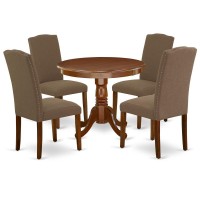 Dining Room Set Mahogany, Anen5-Mah-18