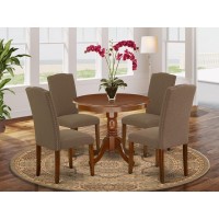 Dining Room Set Mahogany, Anen5-Mah-18